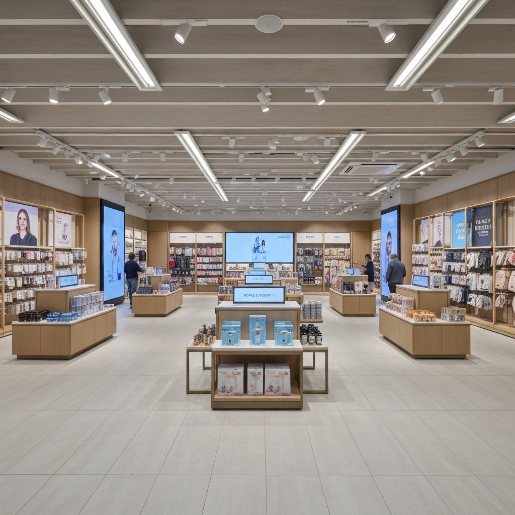 Modern retail environment